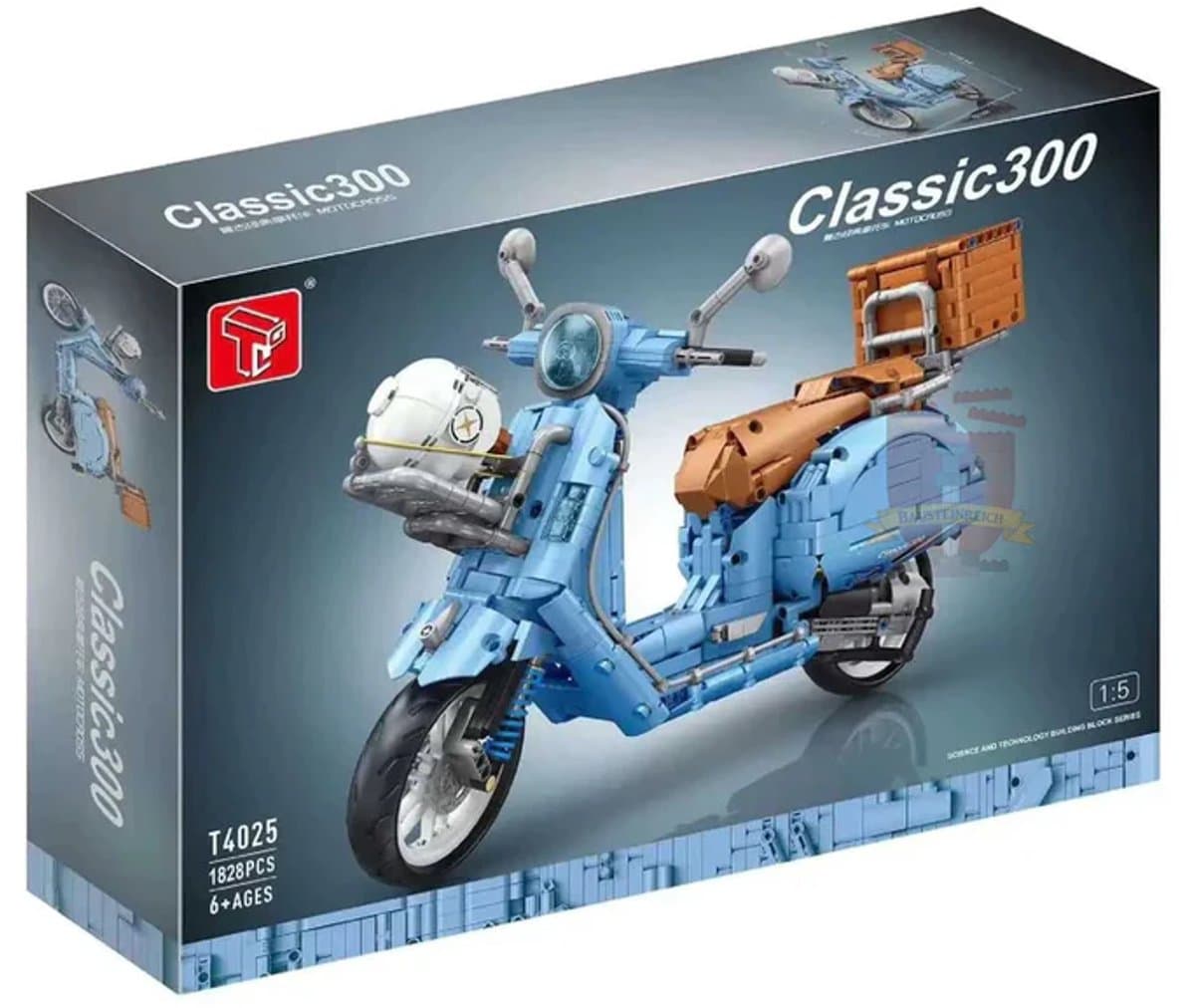 Jouw eigen klassieke Italiaanse scooter bouwen! cadeau - 1/1