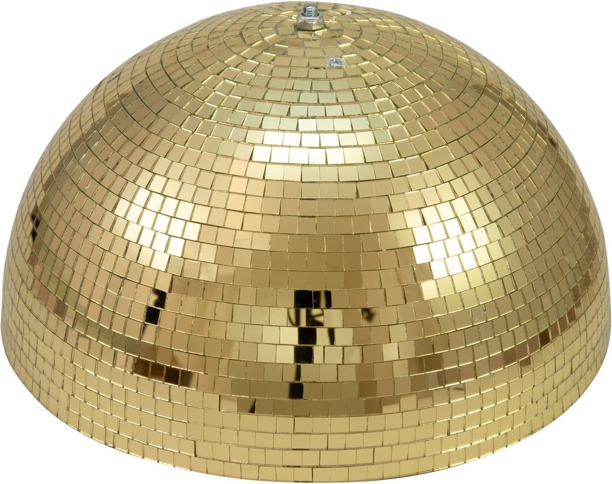 Ultieme EUROLITE Gouden Halve Discobal met Motor