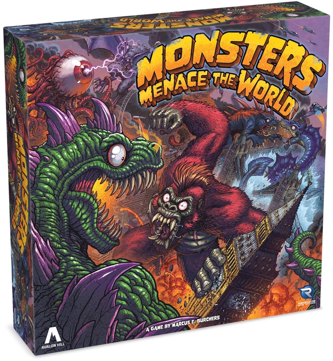 Monsters Menace The World: Episch Bordspel!