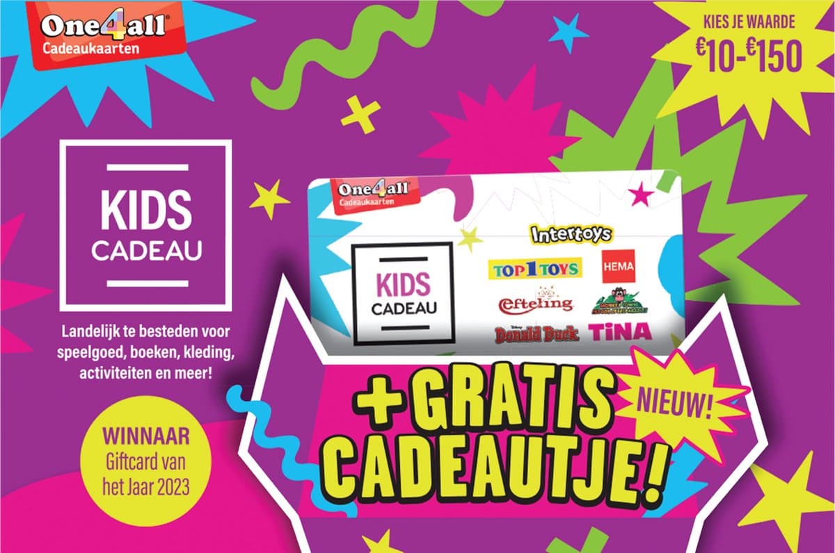 Verras Elk Kind met KidsCadeau Surprise!