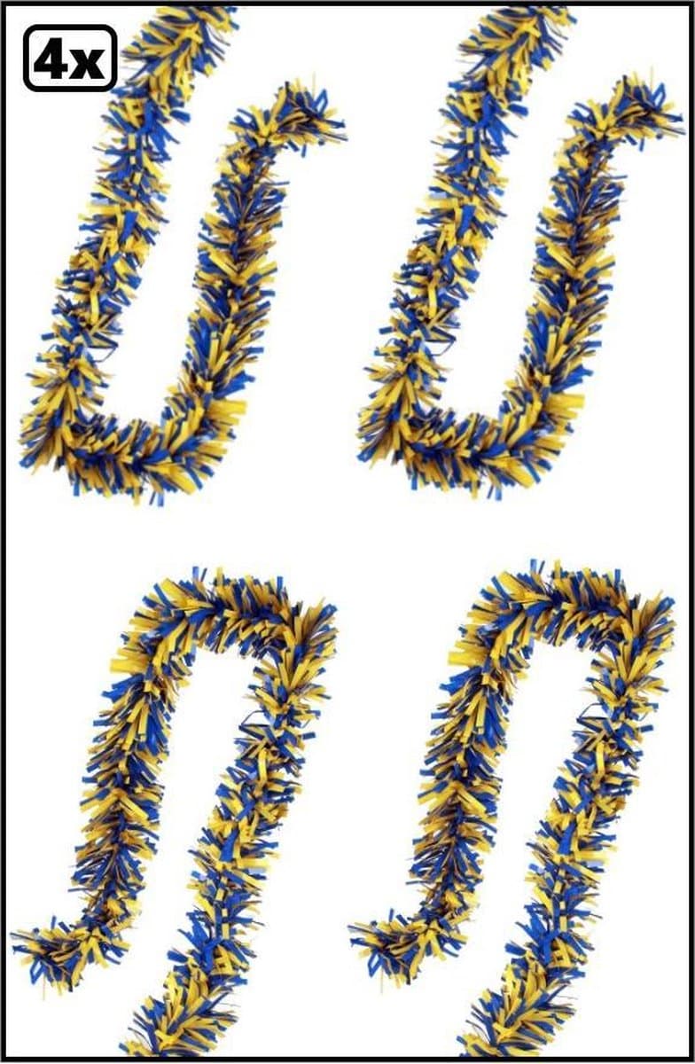 Brandveilige blauw-gele guirlandes voor elk feest!