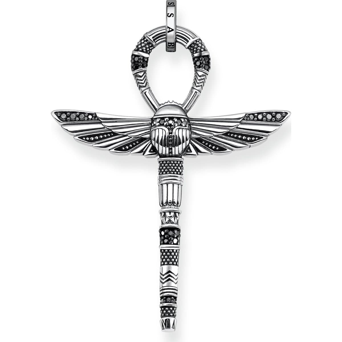 Jouw Thomas Sabo Hanger: Zilver & Zwarte Zirconia