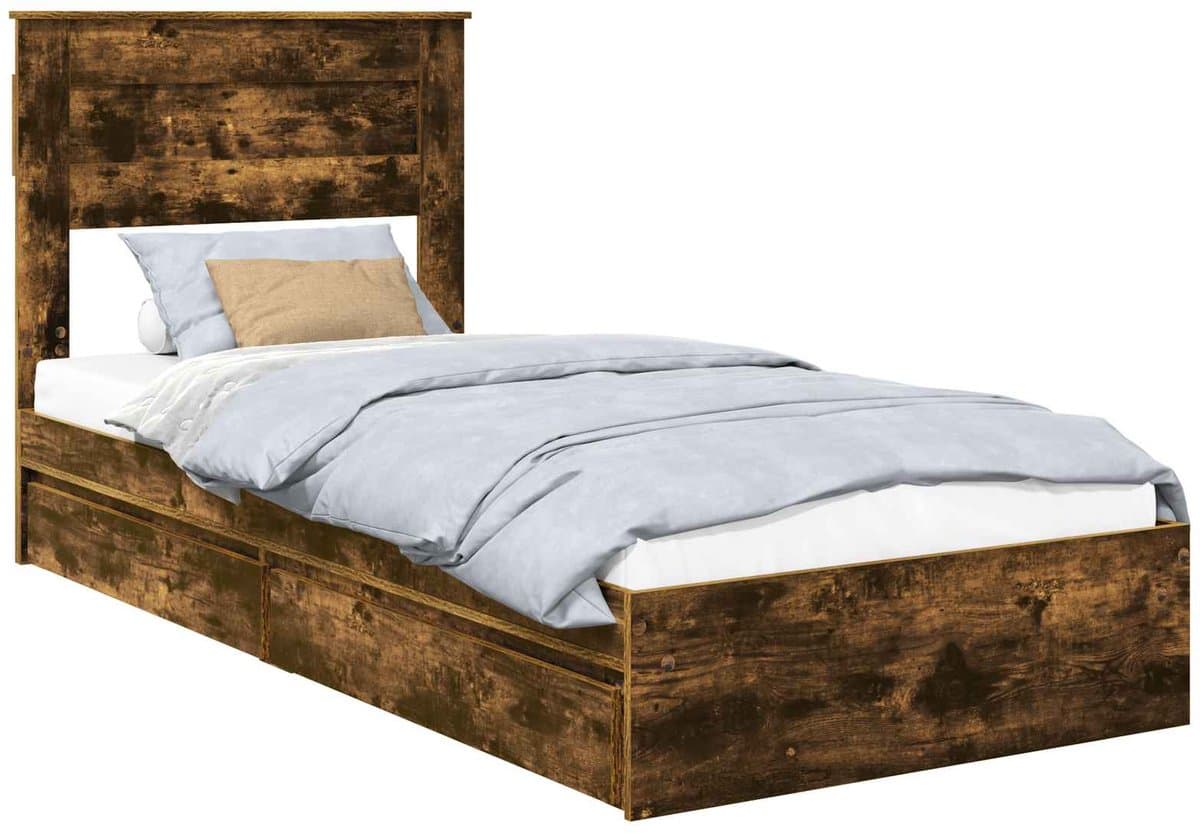 vidaXL Opbergbed: Stijlvol & Praktisch Slaapcomfort ✨ cadeau - 1/1