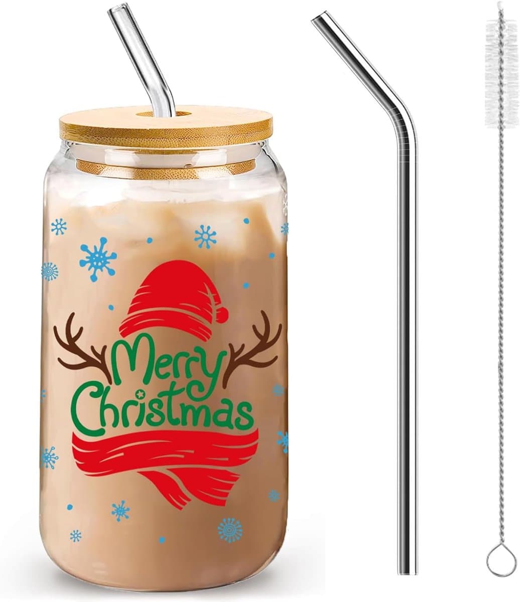 Feestelijke Kerstglazen: Geniet Warm of Koud!