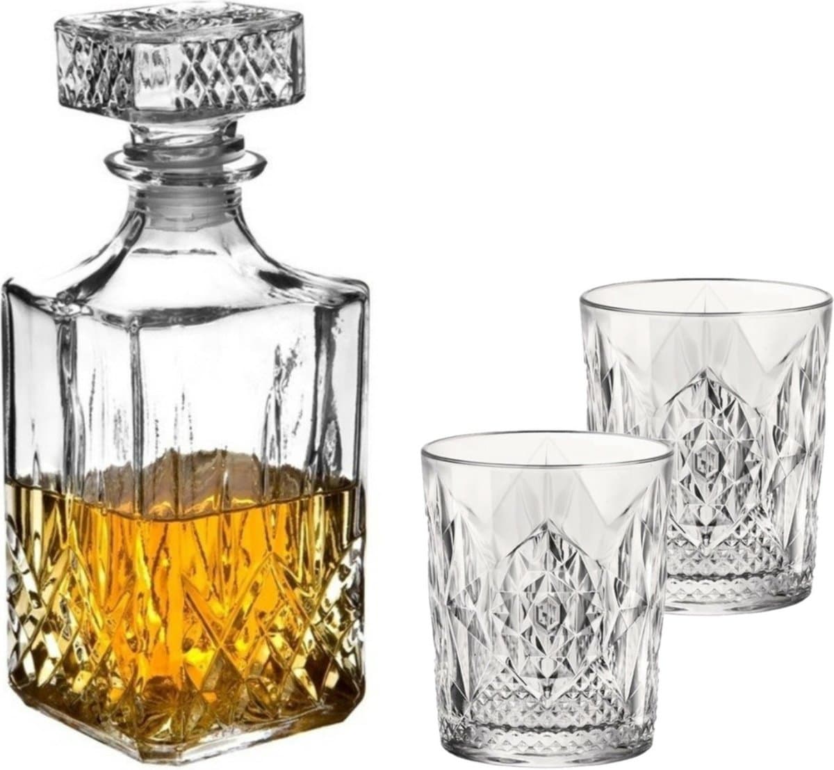 Luxe Bormioli Rocco Whisky Set Noblesse