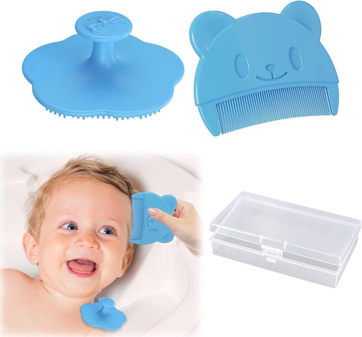 Zachte Babyborstelset: Liefdevol Cadeau voor Kleintjes