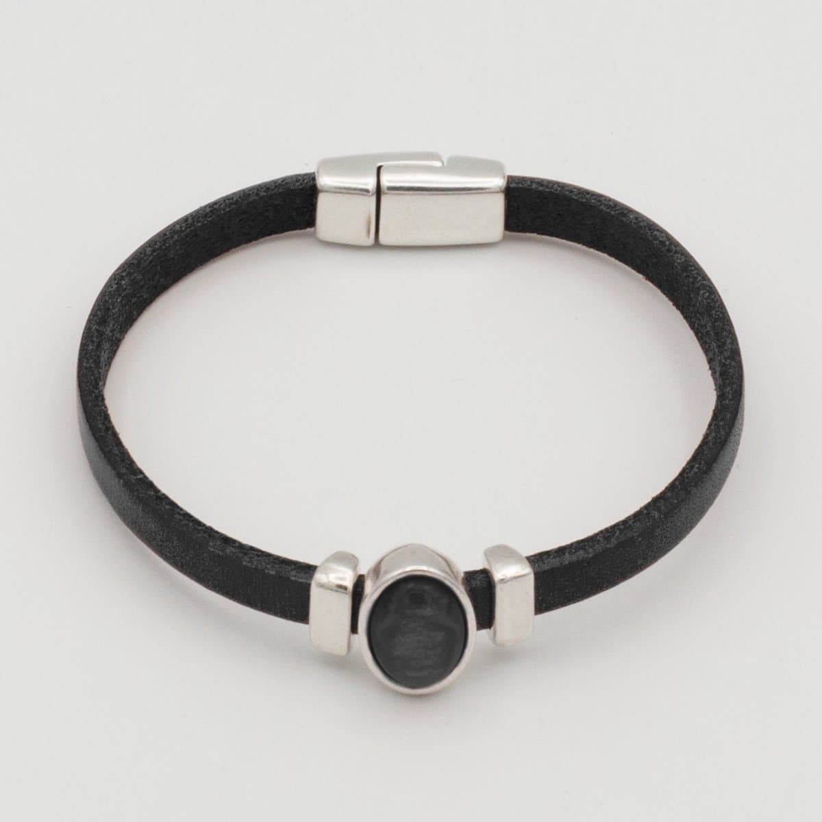 Stijlvolle Handgemaakte Leren Armband
