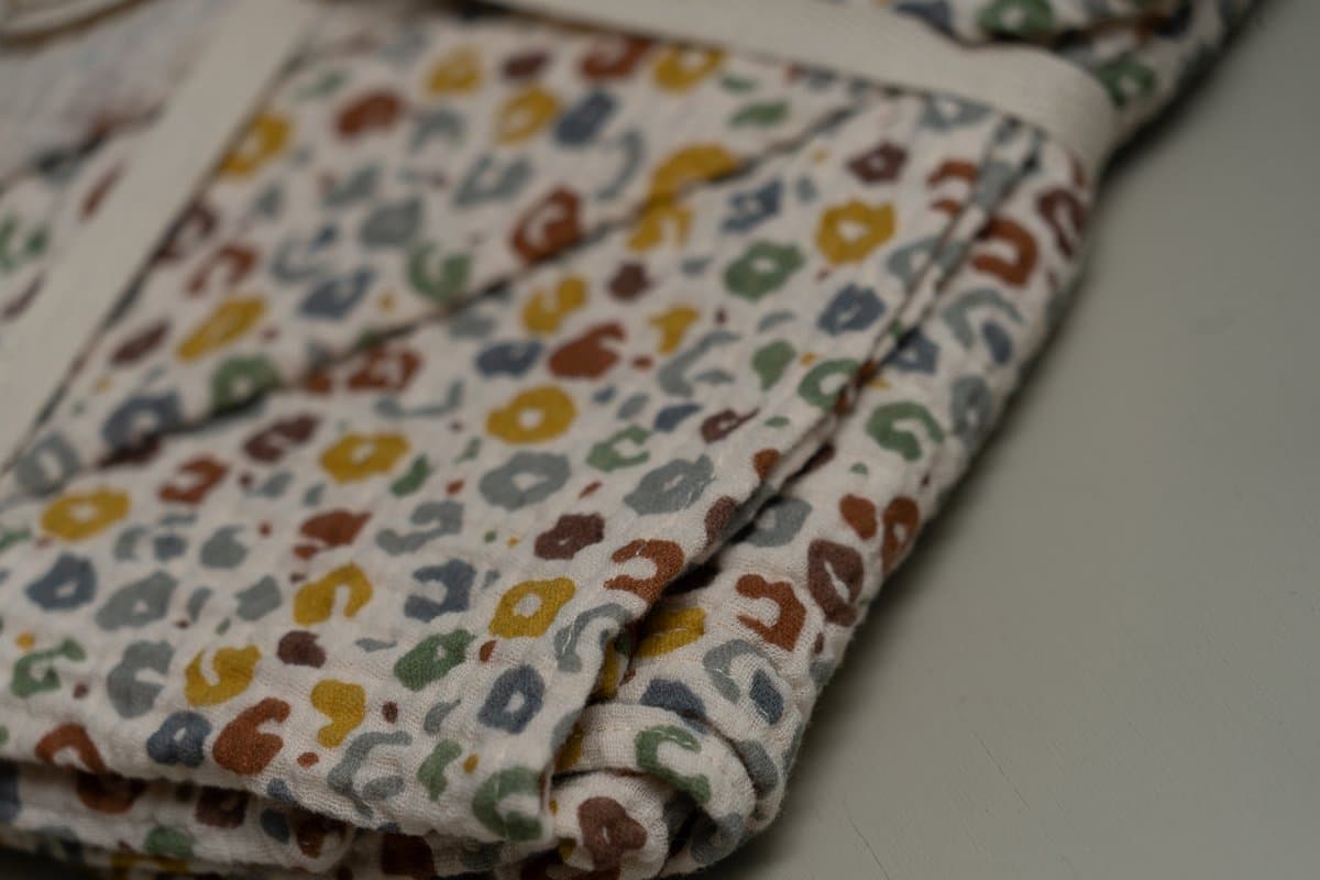 Lieve Inbakerdoek met Print: Perfect Kraamcadeau!