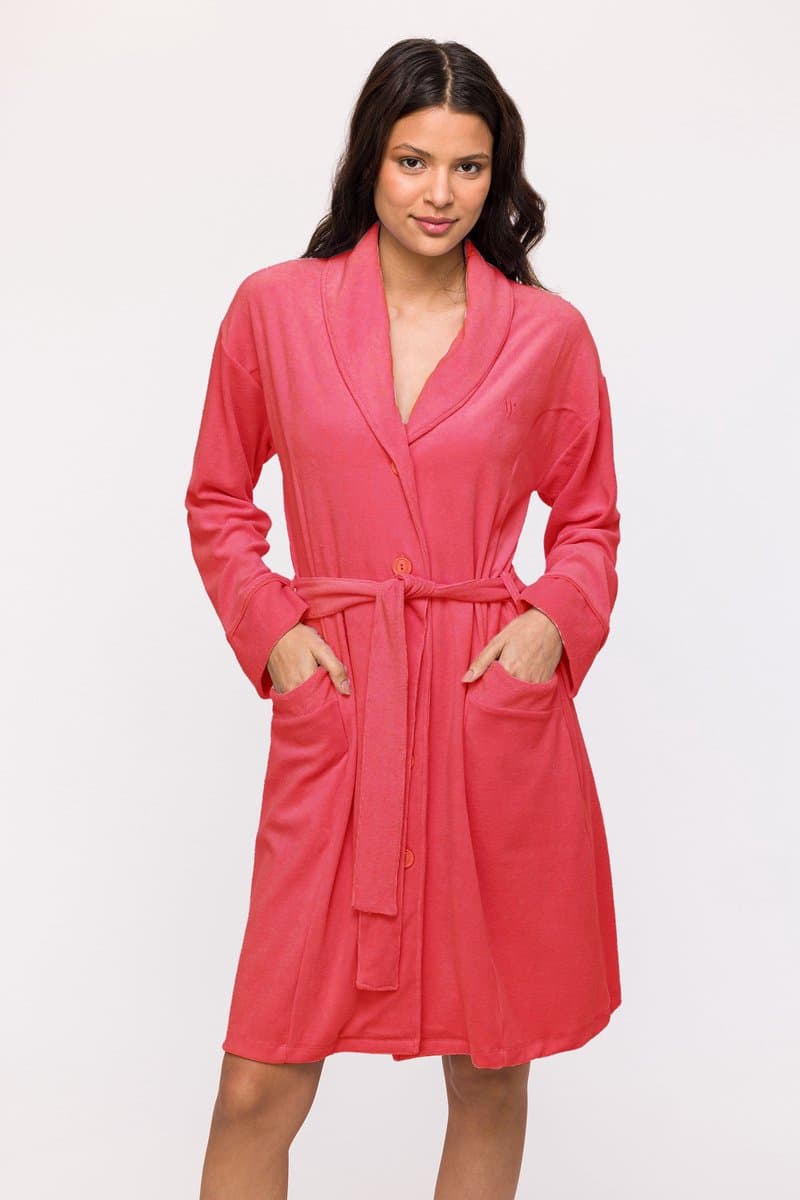 Your New Favorite Coral Terry Robe gift - 1/1