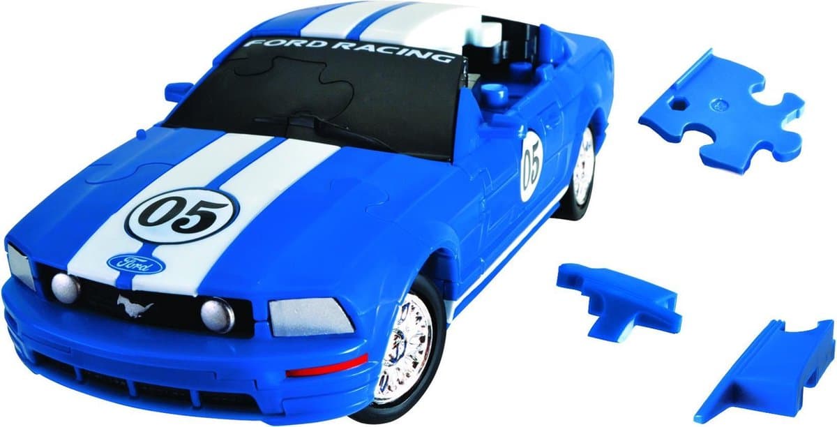 Build Your Own Blue Ford Mustang 3D! ๐๏ธ gift - 1/1