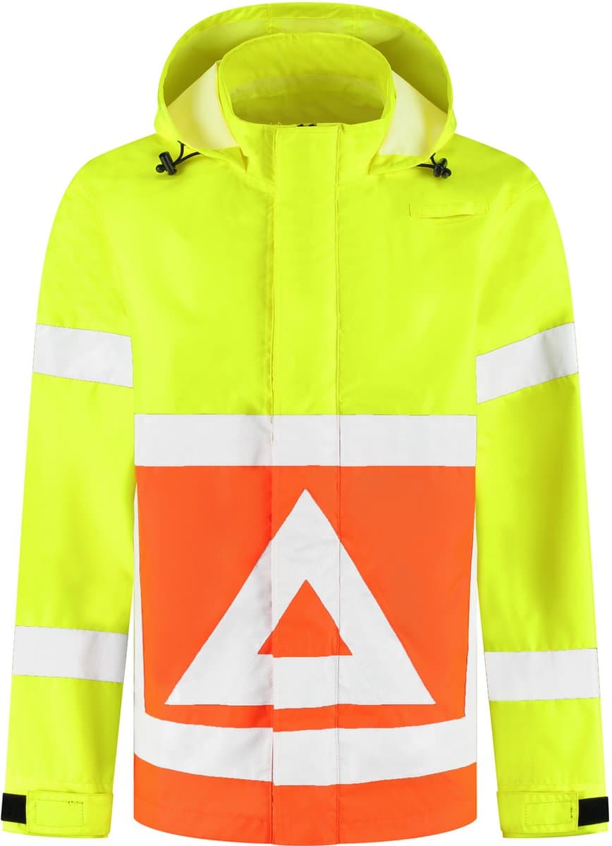 Jouw RWS Regenjas: Zichtbaar en droog op de weg 🌧️ cadeau - 1/1