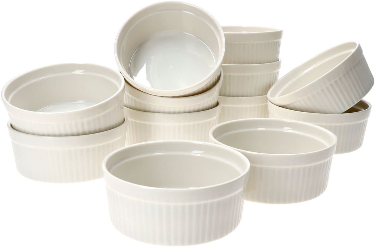 Elegant MamboCat Bianca Crème Brûlée Dishes gift - 1/1