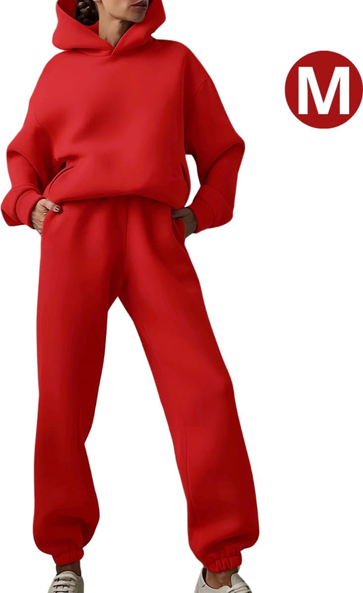 Jouw Nivard Joggingpak: Comfortabel Cadeau in Rood! ✨ cadeau - 1/1