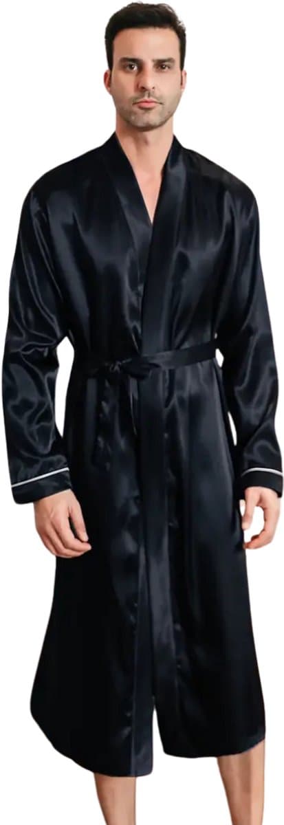 Indulge in Ultimate Comfort: Your Satin Robe gift - 1/1