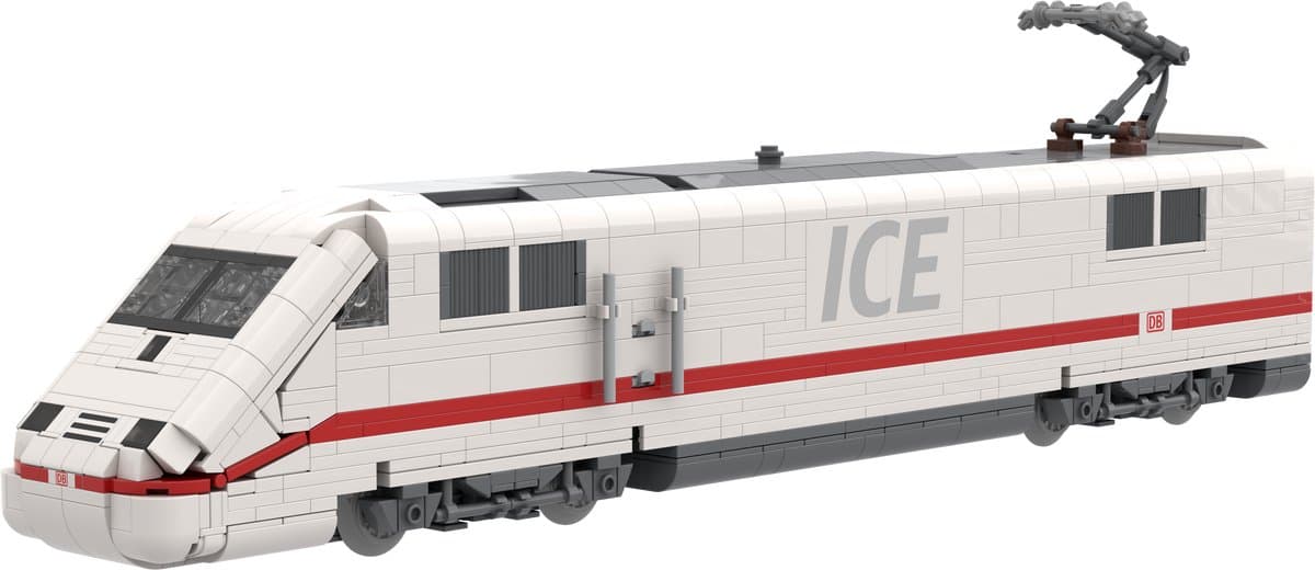 Bouw zelf de legendarische ICE 1 trein! cadeau - 1/1