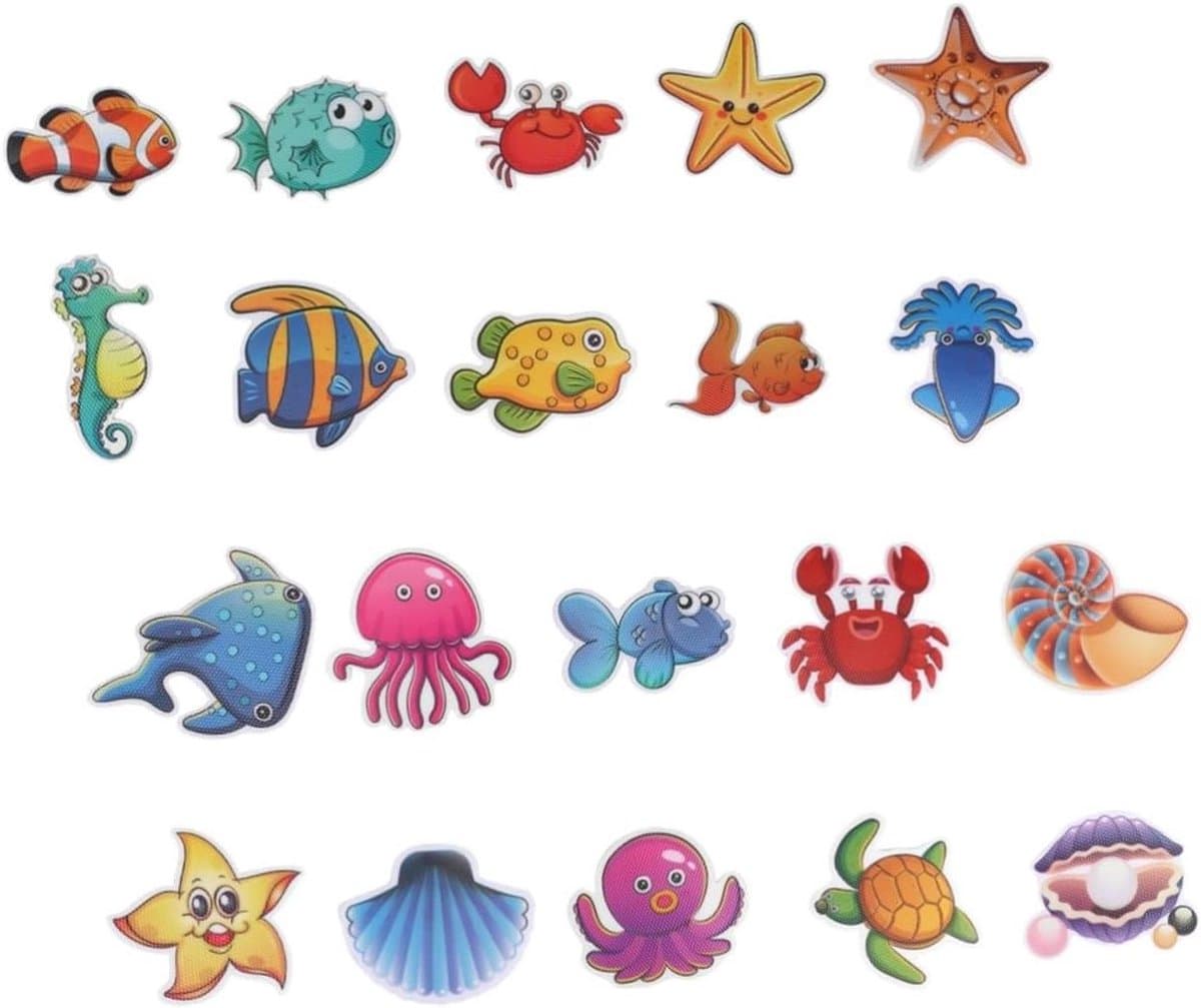 Vrolijke Antislip Stickers: Veiligheid en Plezier in Bad cadeau - 1/1