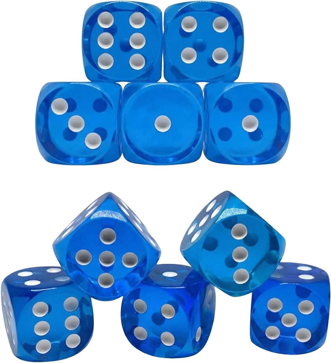Vibrant Dark Blue Dice for Your Best Games ✨ gift - 1/1
