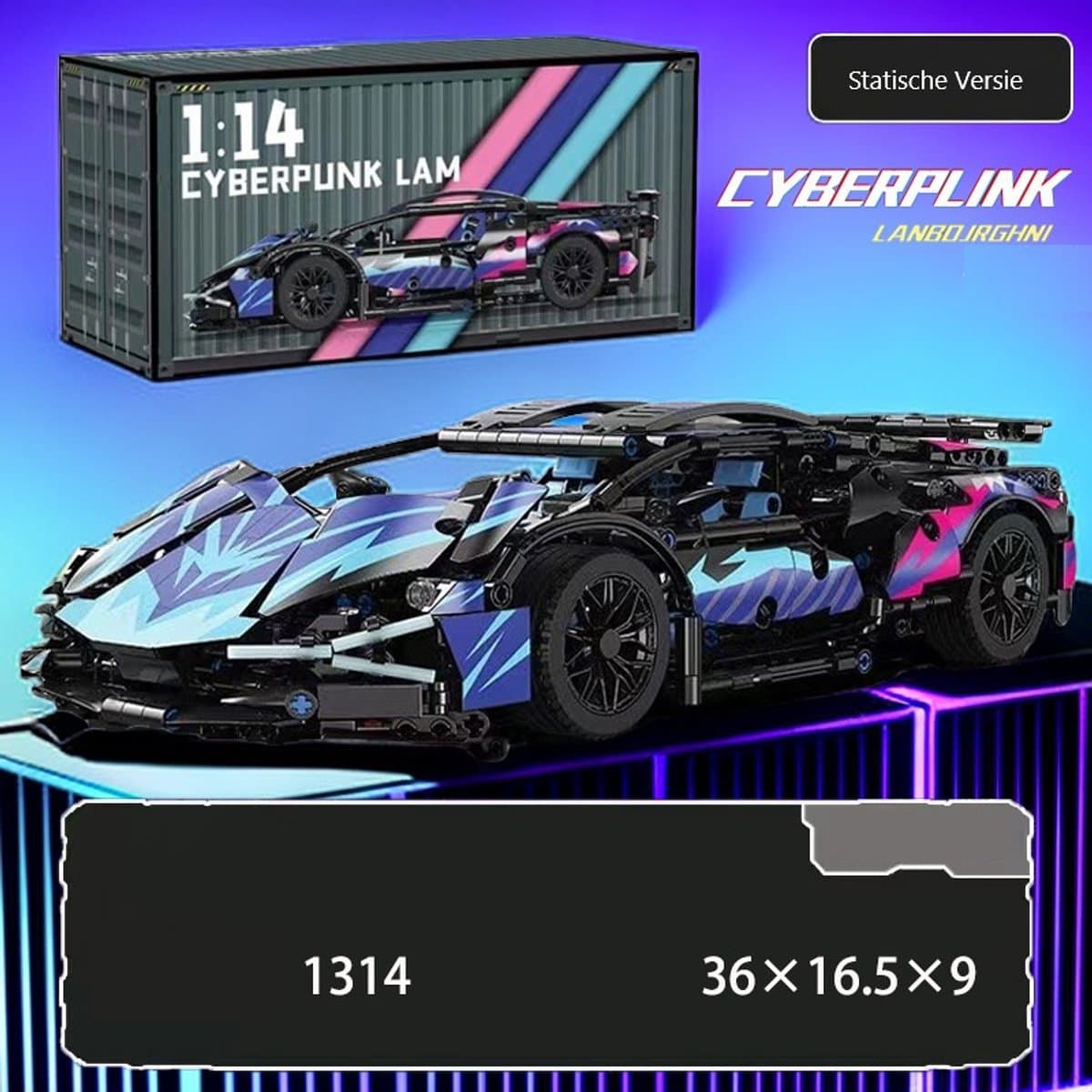 Build Your Own Supercar Legend! gift