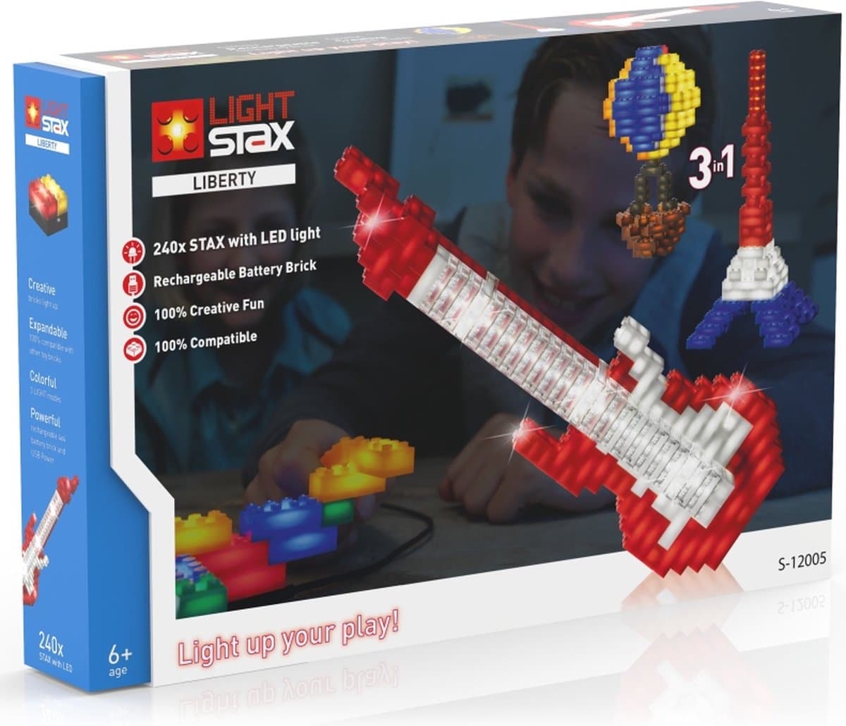 STAX Luminous Blocks: Build Your Glowing World! gift