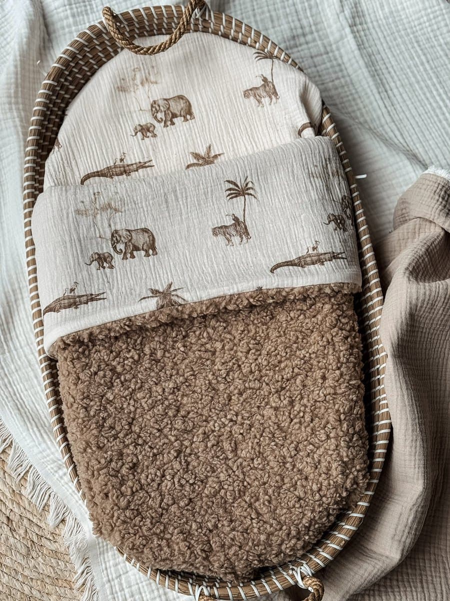 Jungle Teddy Wiegdeken: Comfort en Stijl voor je Baby gift - 1/1