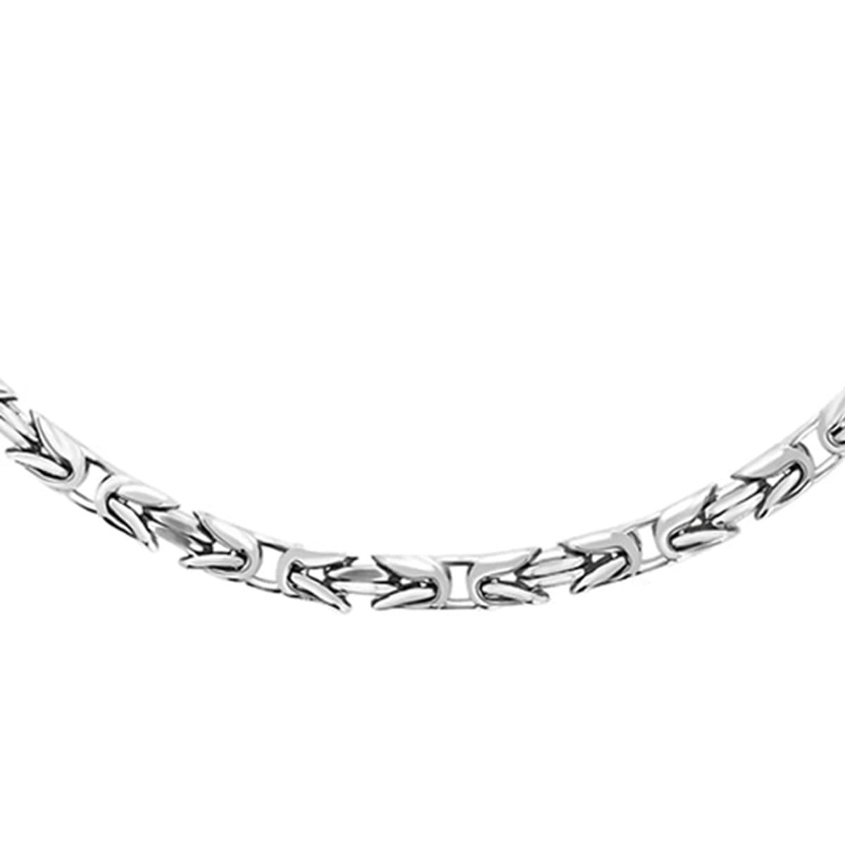 Zilveren Koningsschakel Armband: Een Cadeau met Klasse cadeau - 1/1