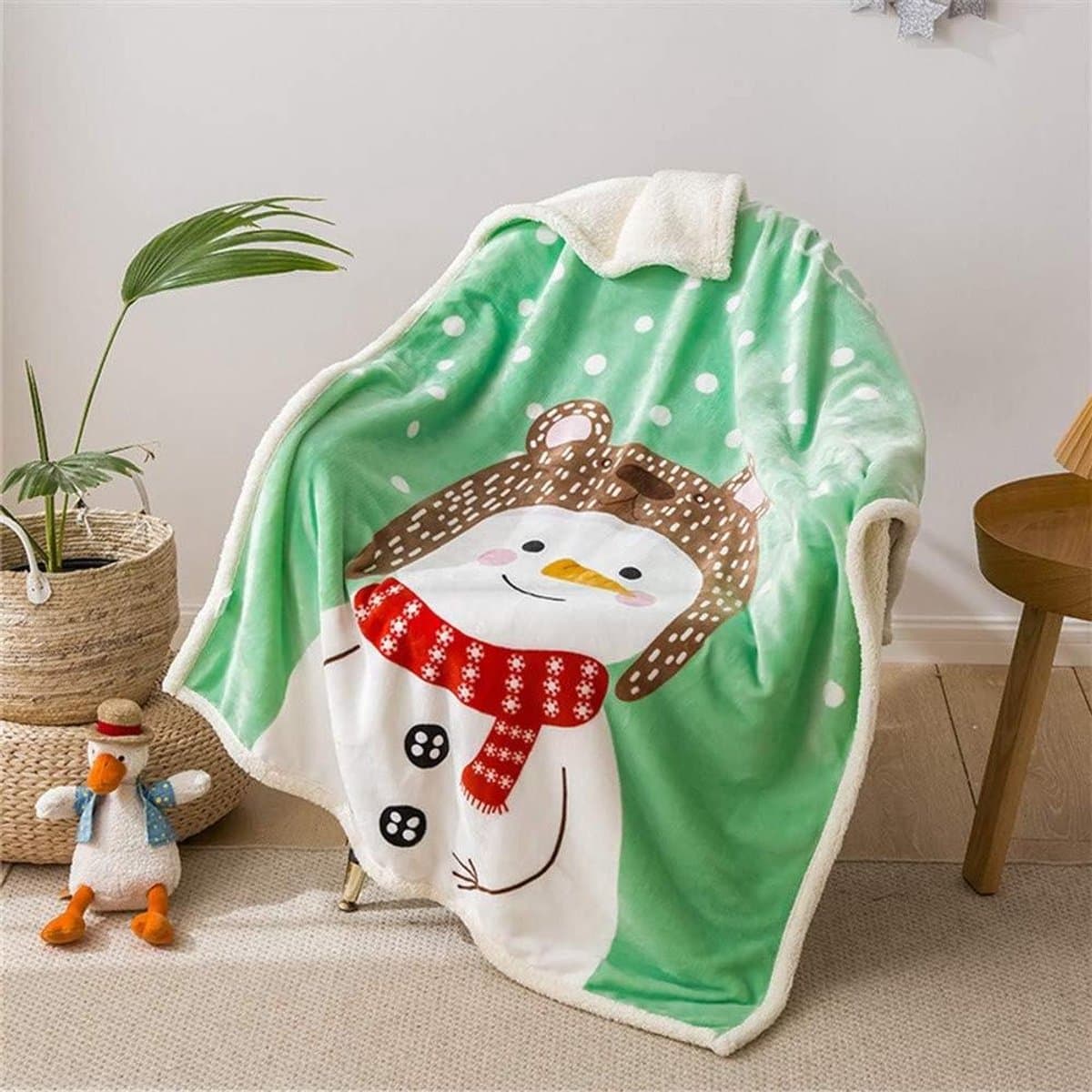 Zachte gele babydeken: warmte en geborgenheid gift - 1/1