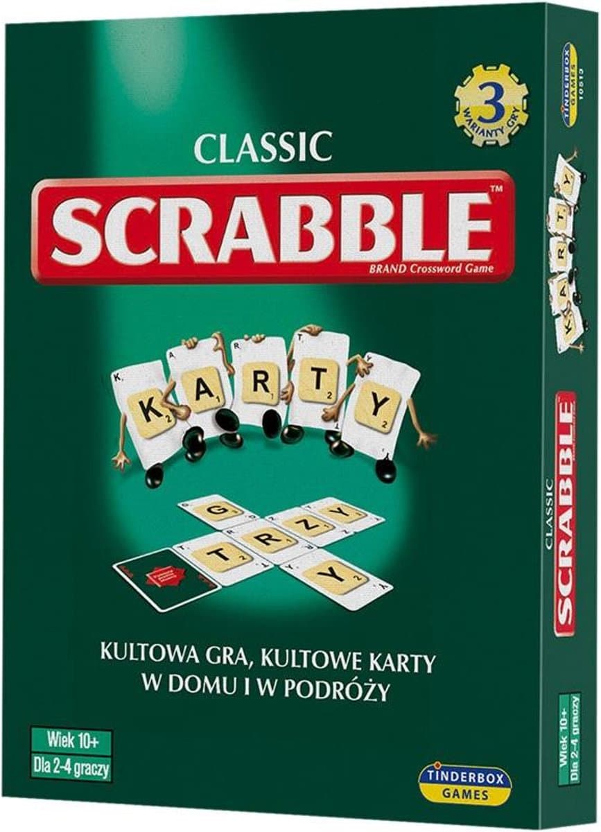 Scrabble Cards: Portable Word Fun Awaits! gift